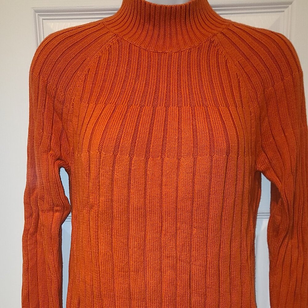 Vintage Rena Rowan Orange Sweater